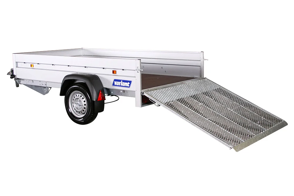 Variant 1304 F1 MR Combi Trailer suitable for ATVs and Mowers