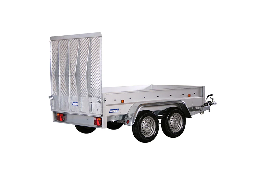 Variant 2004 F2 MR Combi Trailer with full width ramp and dual axle