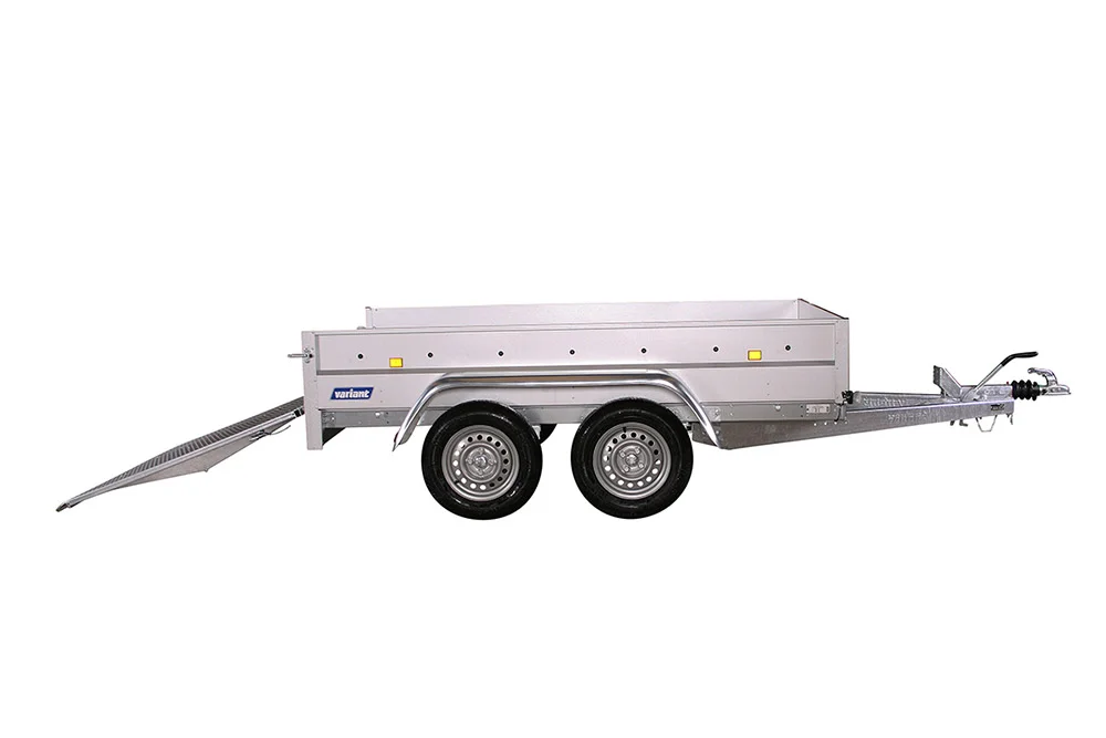 Variant 2004 F2 MR Combi Trailer with full width ramp and dual axle