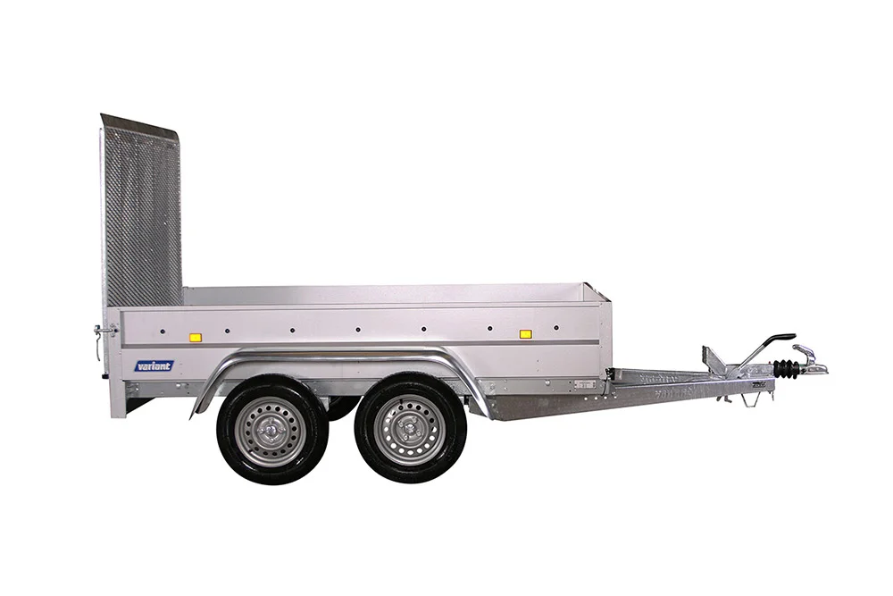 Variant 2004 F2 MR Combi Trailer with full width ramp and dual axle