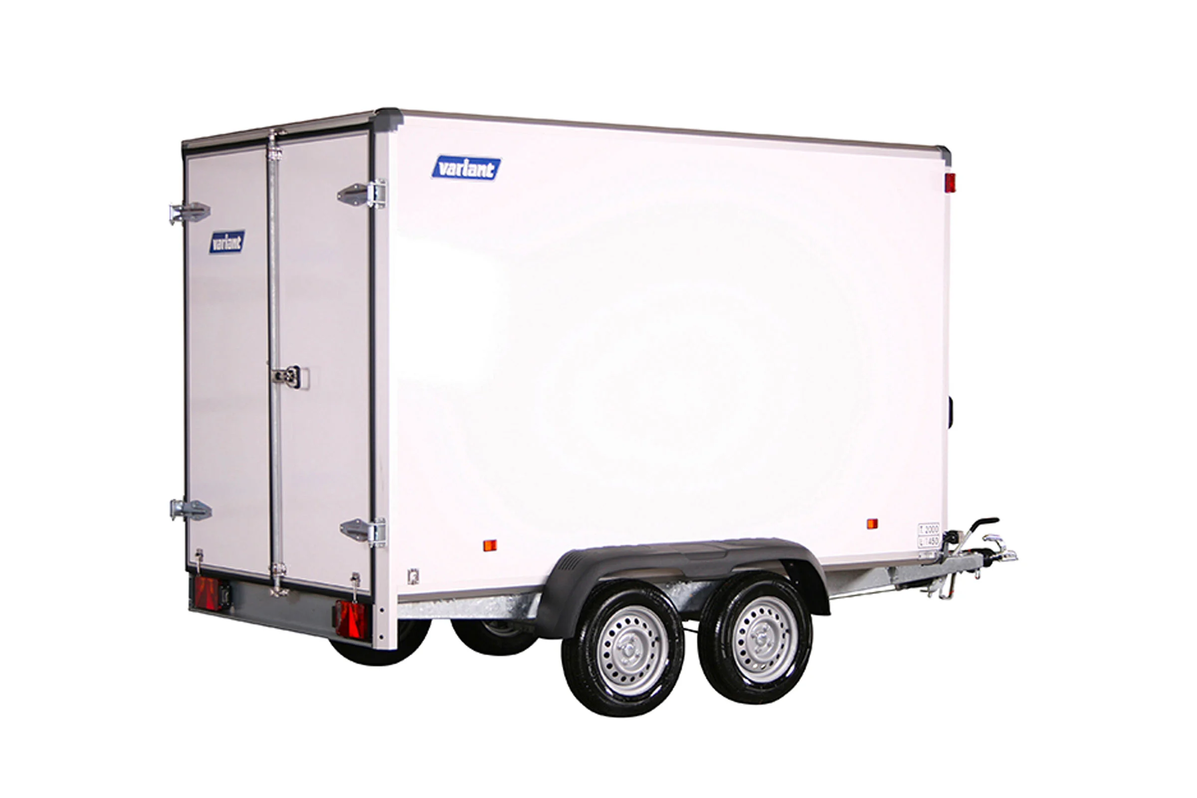 2005 C3 Enclosed 2000kg Cargo Trailer with rear barn doors