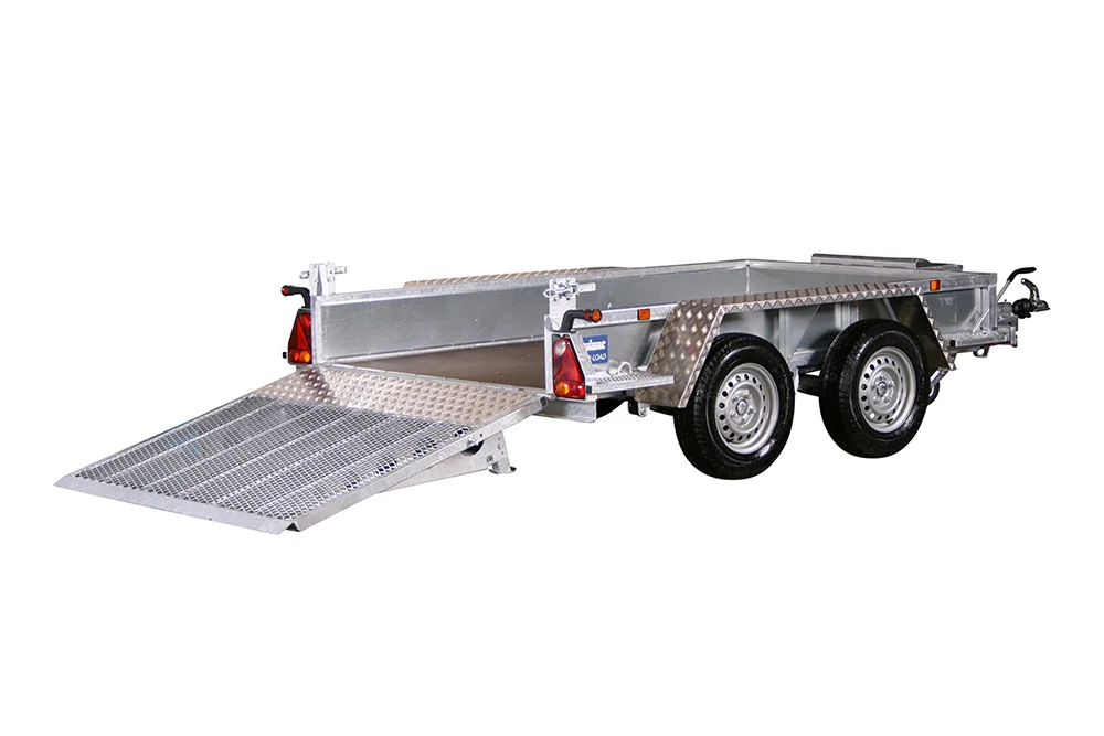Variant 2015 M2 Machine Transporter Trailer with full width galvanised loading ramp