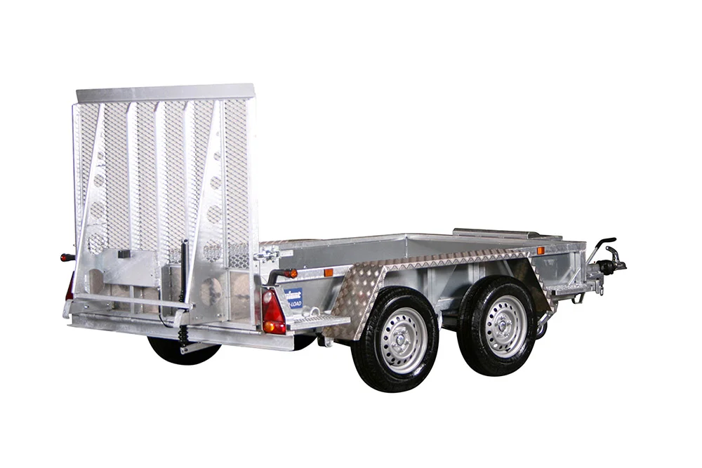 Variant 2015 M2 Machine Transporter Trailer with full width galvanised loading ramp