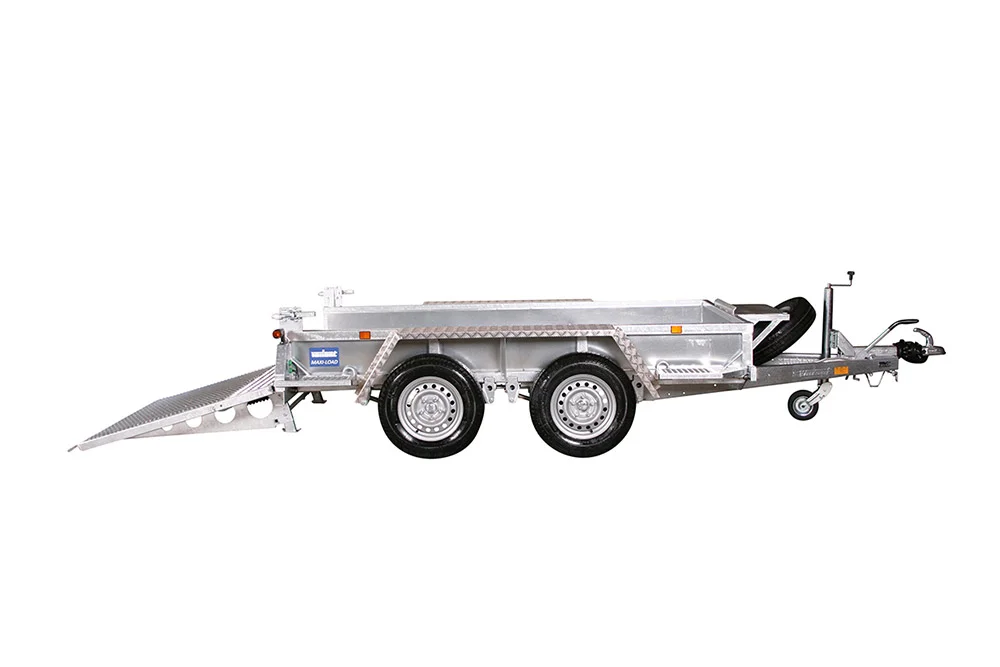 Variant 2015 M2 Machine Transporter Trailer with full width loading ramp