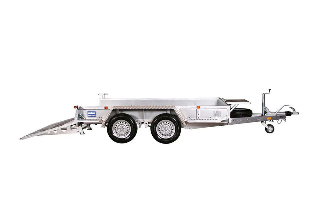 Variant 2718 M3 Machine Transporter Trailer with full width galvanised loading ramp
