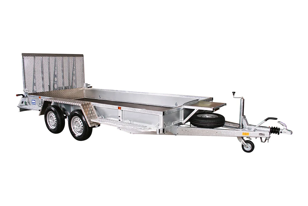 Variant 2718 M4 Machine Trailer with rear loading ramp