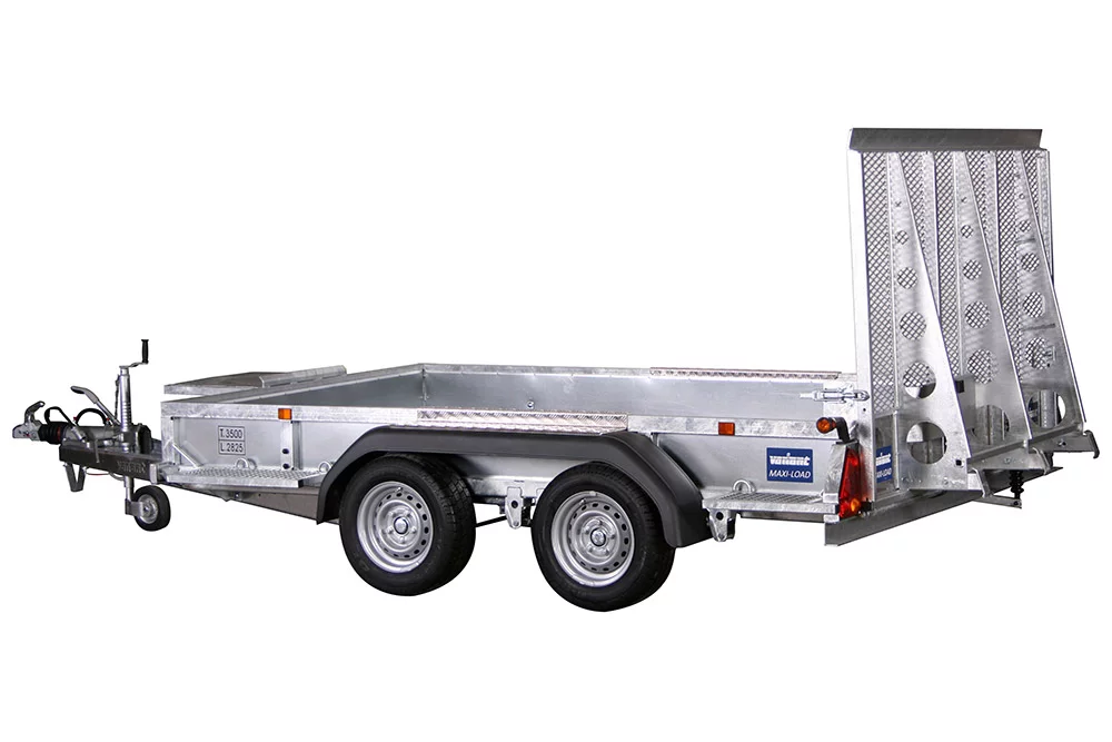 Variant 3518 M3 Machine Transporter Trailer with full width galvanised loading ramp