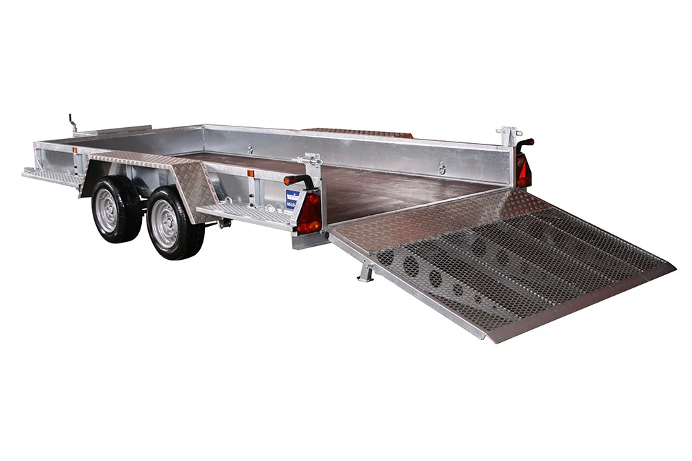 Variant 3518 M3 Machine Transporter Trailer with full width galvanised loading ramp