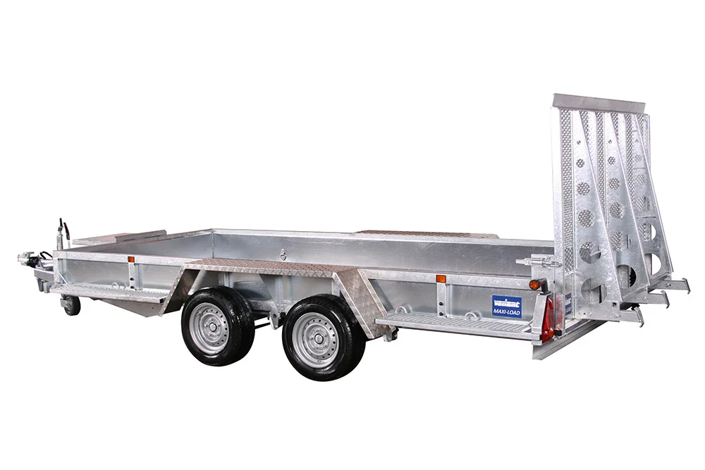 Variant 3518 M3 Machine Transporter Trailer with full width galvanised loading ramp