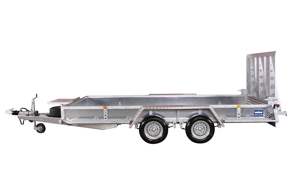 Variant 3518 M3 Machine Transporter Trailer with full width galvanised loading ramp