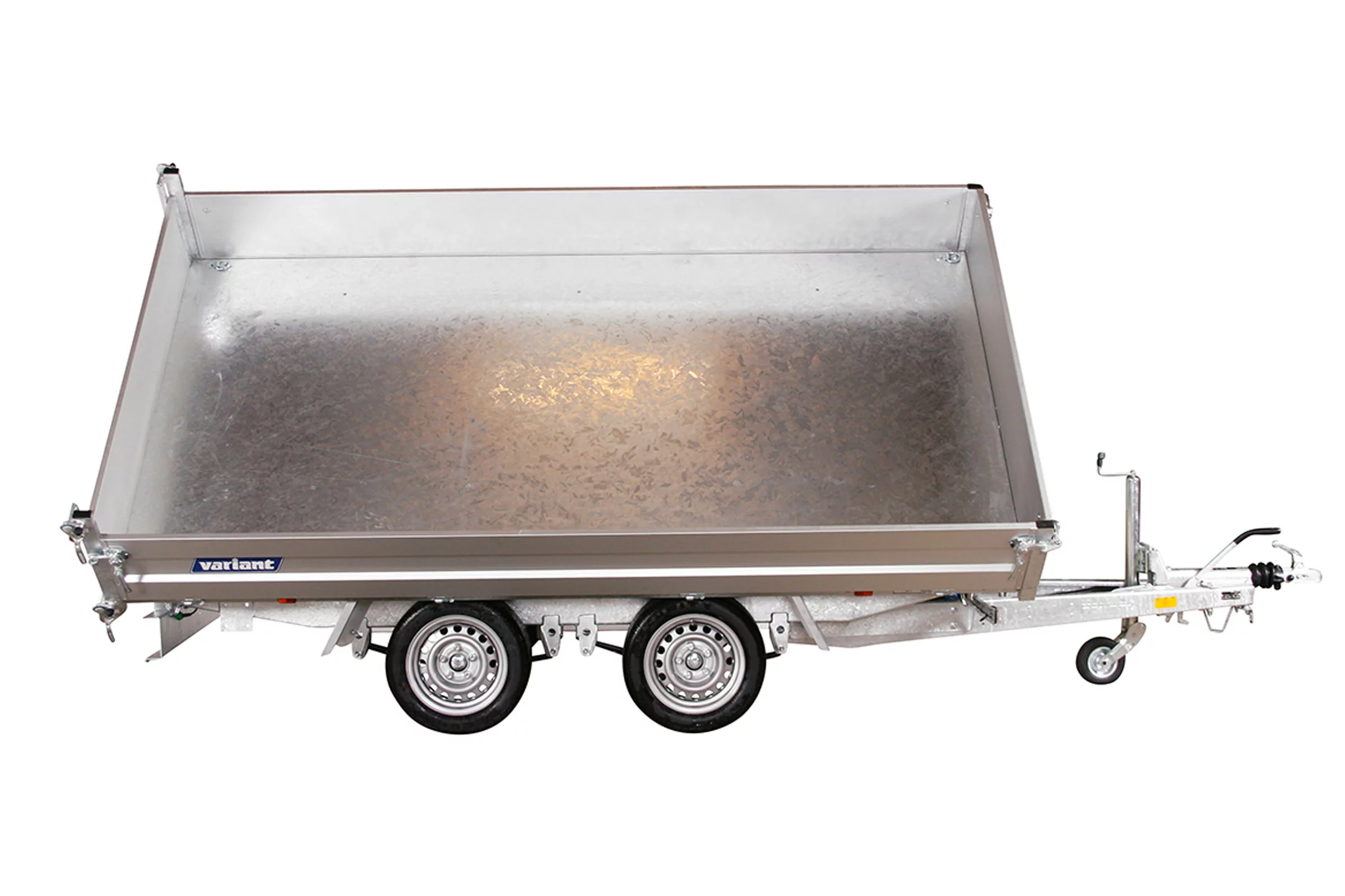 Variant 3-Way Tipper Trailer With Galvanised Steel Floor