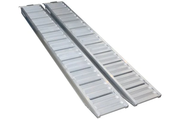 Lightweight aluminium contractor ramps