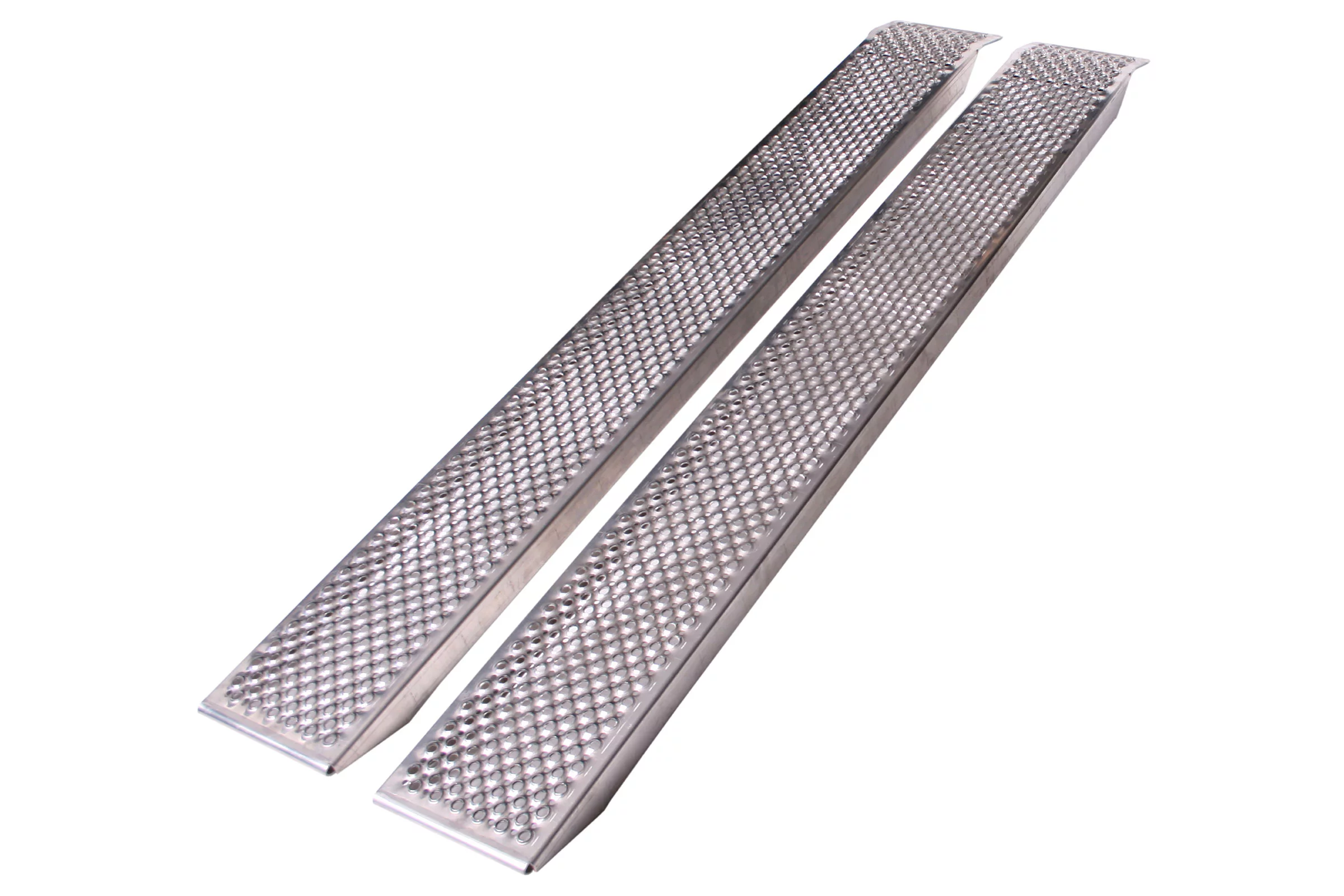 Lightweight aluminium trailer ramps