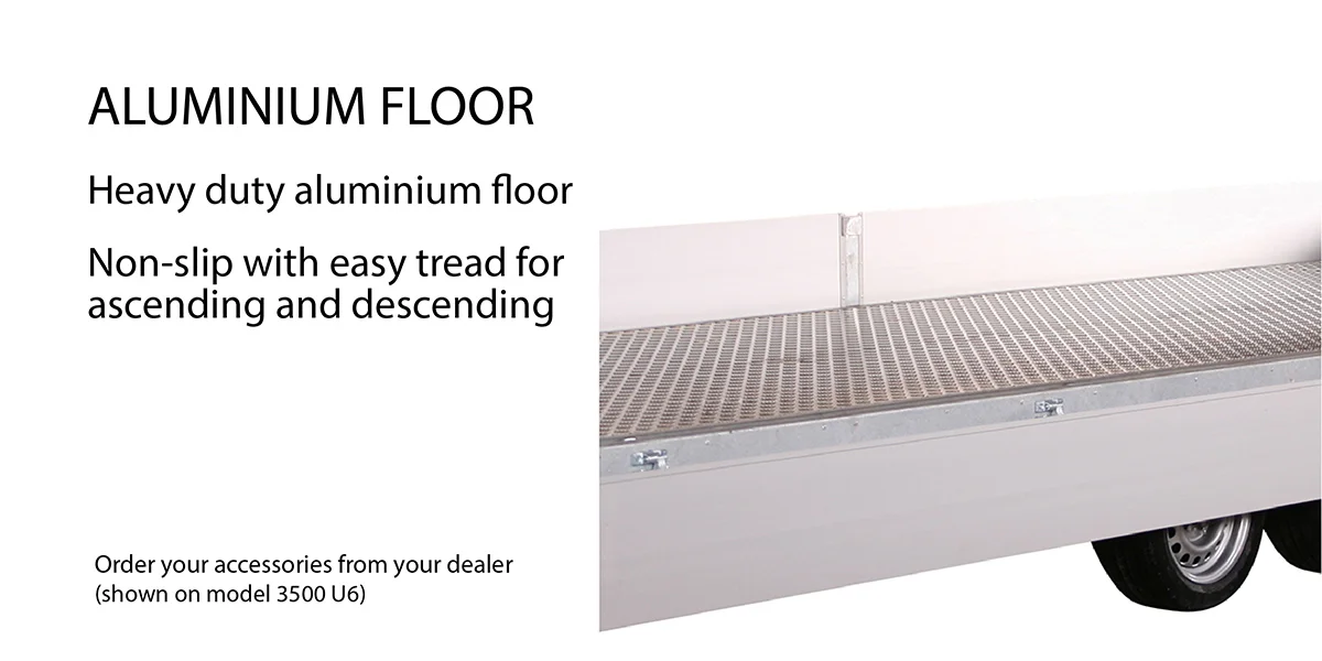 Optional Aluminium Floor for Variant Flatbed Trailer
