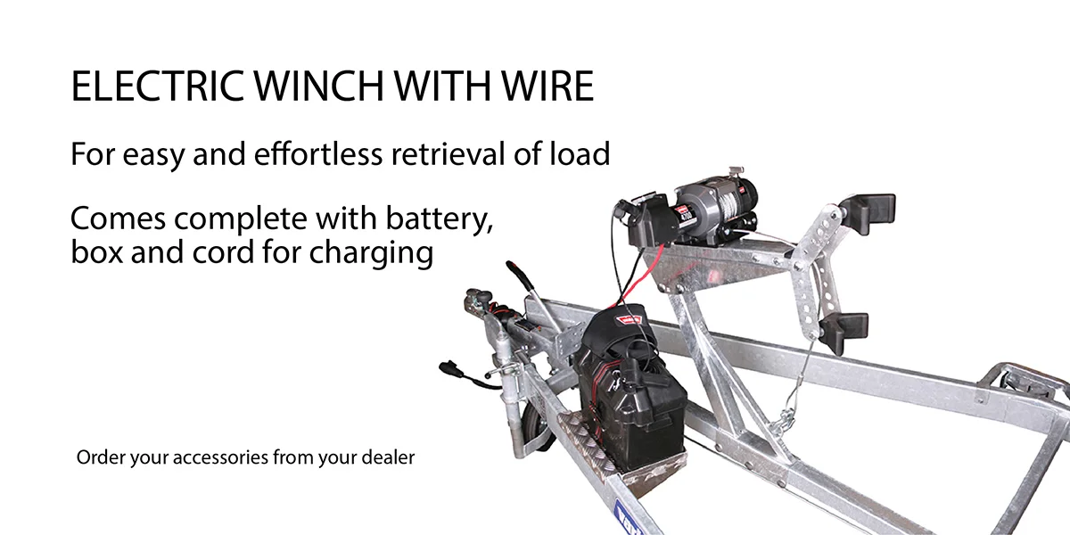 Electric Winch for Variant Trailer