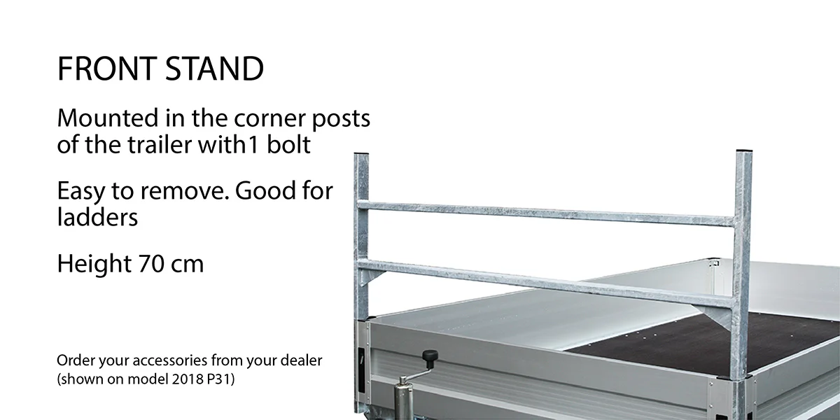70cm Ladder Rack for Variant Trailers