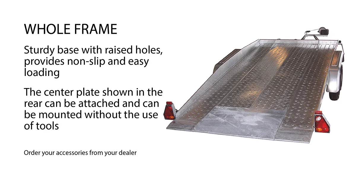 Full Steel floor for Variant A-Series Car Trailers