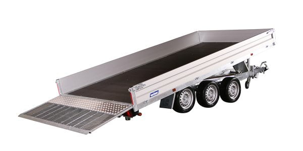 Variant 3543 UX Tri-Axle Universal Tilting Flatbed Trailer