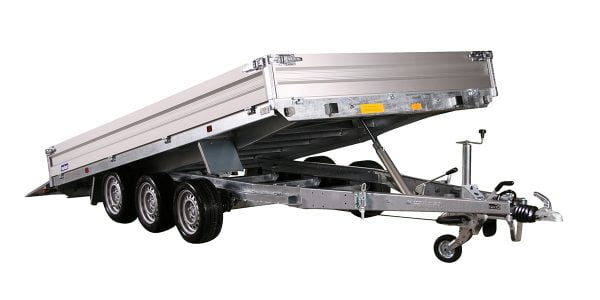 Variant 3543 UX Tri-Axle Universal Tilting Flatbed Trailer