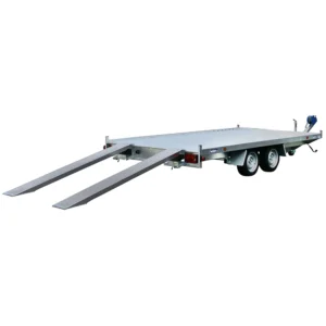 Variant 3521 L4 aluminium flatbed car trailer