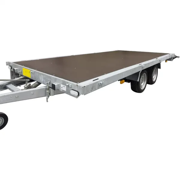 Variant 3542 UX Universal Tilting Flatbed Trailer with sides and corner posts removed