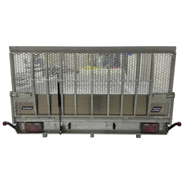 Variant 3542 UX Universal Tilting Flatbed Trailer with rear LED lights and side markers