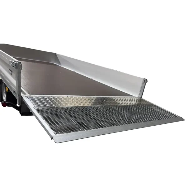 Variant 3542 UX Universal Tilting Flatbed Trailer Galvanised Rear Loading Ramp