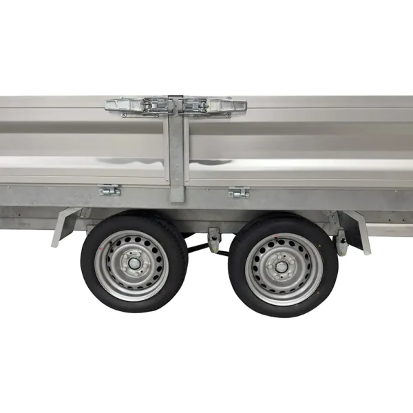 Variant 3552 UX Universal Tilting Flatbed Trailer dual 13" wheels