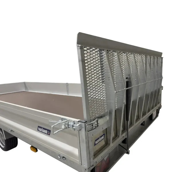 Variant 3552 UX Universal Tilting Flatbed Trailer with loading ramp