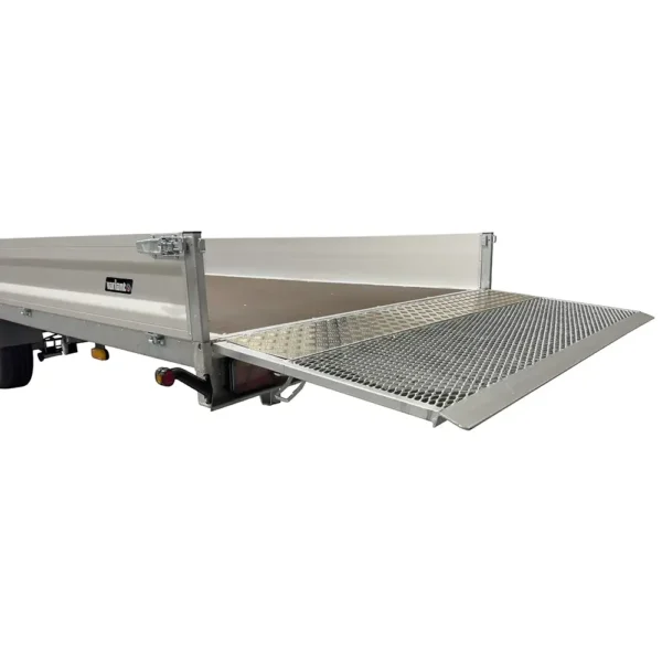 Variant 3562 UX Universal Tilting Flatbed Trailer Full Width Ramp