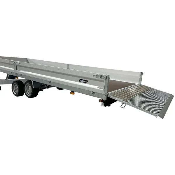 Variant 3562 UX Universal Tilting Flatbed Trailer Full Width Ramp