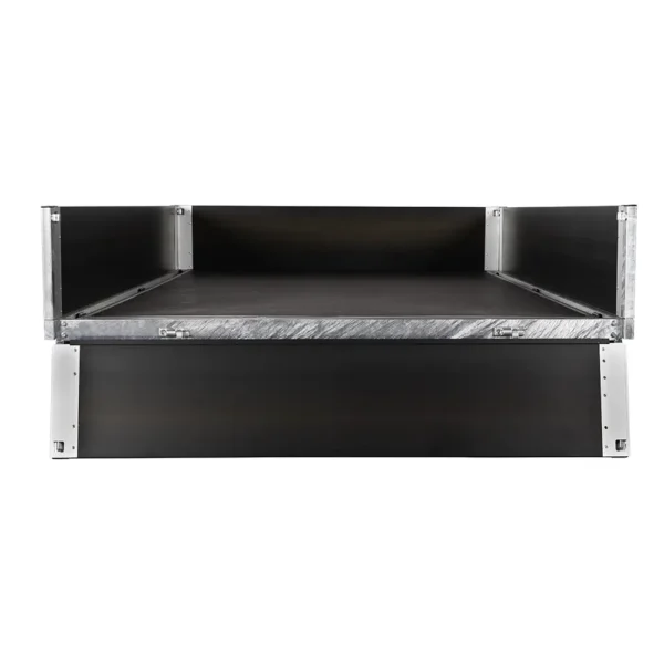 3518 X3 Black Edition X-Line Flatbed Trailer Removable Tailgate