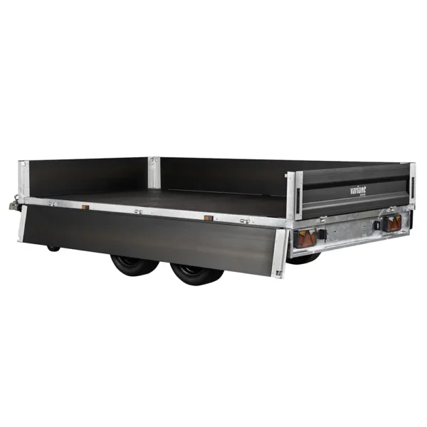 3518 X3 3500kg Flatbed Trailer 12x6 Removable Sides