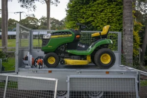 2715 T2 Tipper Trailer with drop side open