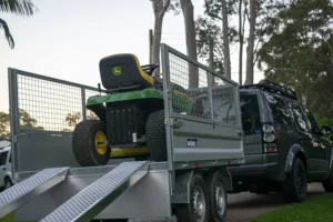2715 T2 with mower loaded